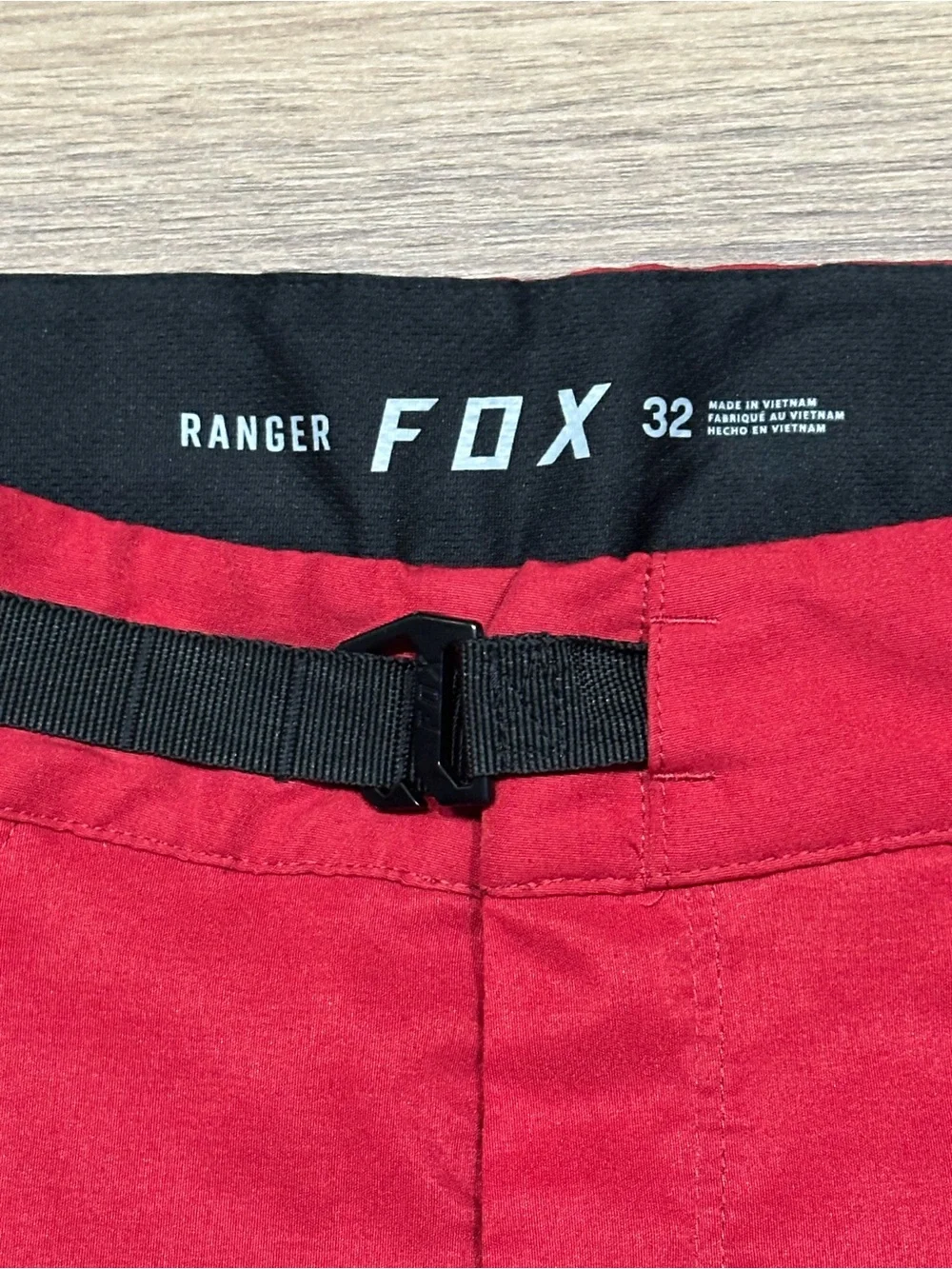 Fox Ranger Cargo Bike Shorts in Red Size 32
